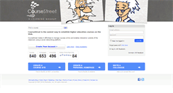 Desktop Screenshot of coursestreet.com